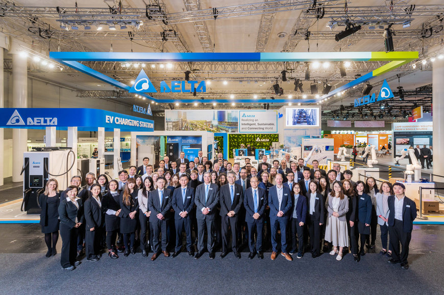 Delta dévoile des solutions innovantes pour la fabrication intelligente et la mobilité électrique à la Hannover Messe 2024 